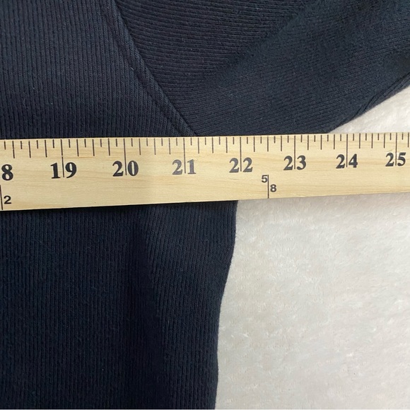 Greg Norman 1/4 Zip Pullover Sweater Long Sleeve Black Size Medium - Picture 8 of 10